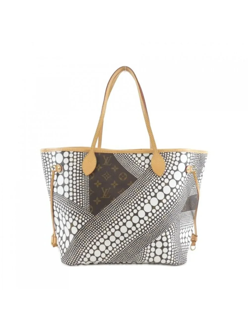 Louis Vuitton Monogram Wave Neverfull MM Bag Yayoi Kusama